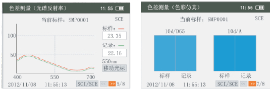 分光测色计使用